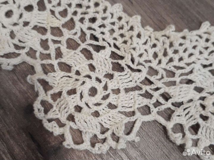 Воротник ажурный, вязаный, в стиле Бохо
