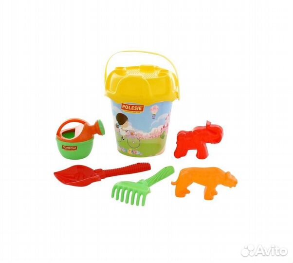 Набор №597 ведро большое ситечко больш лопата№6 гр