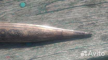 Кавказкий клинок с ножнами серебро