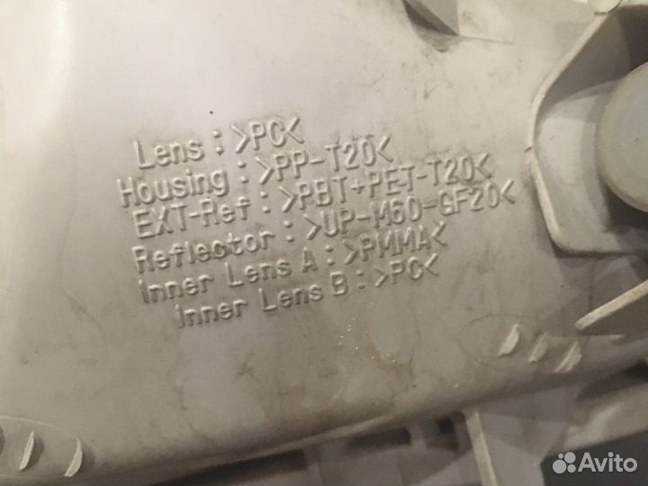 Фары на toyota camry 30