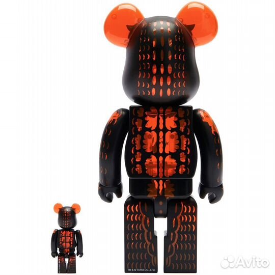 Bearbrick Godzilla 400%+100%