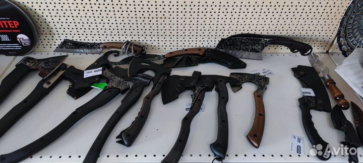 Кованые топоры и ножи для Подарка