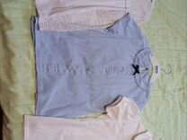 Блузки пакетом 6 вещ.146-152см+платье+юбка+футболк