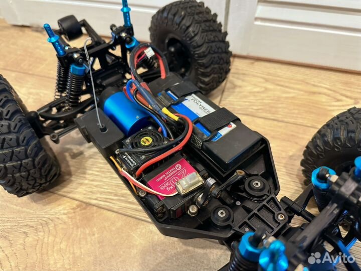 Hsp wolverine 1/10 на бк системе rc модель