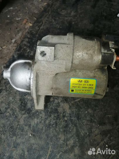 Стартер киа рио 3