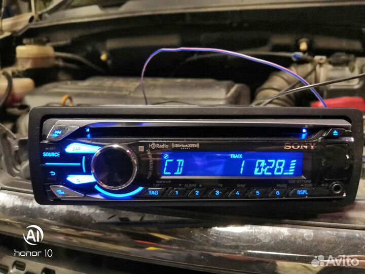 Магнитола sony cd, usb
