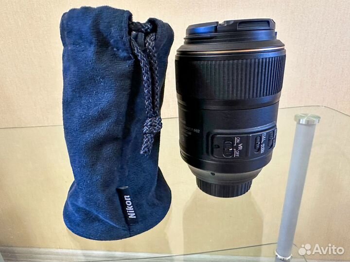 Обьектив Nikon 105mm f/2.8G IF-ED AF-S VR Micro F