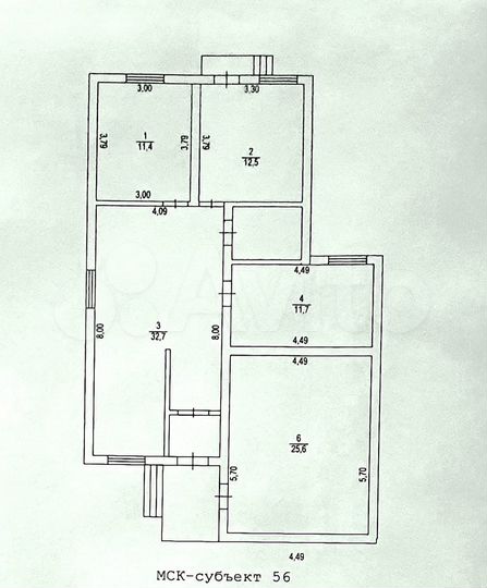 Дом 112 м² на участке 4 сот.