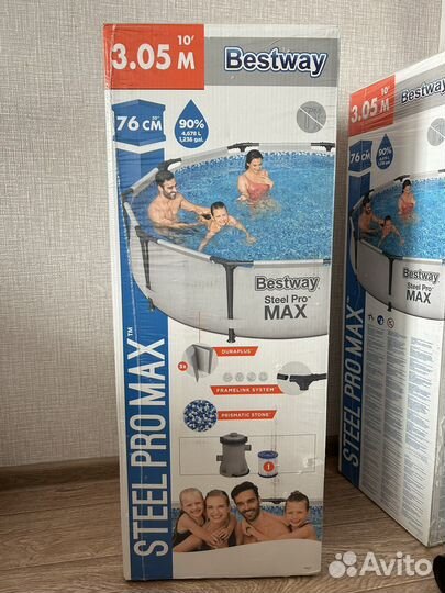 Каркасный бассейн Bestway 305х76 с фильтр-насосом