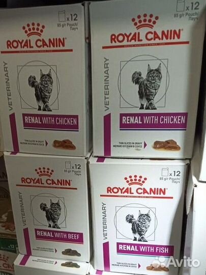 Royal Canin Роял Канин Renal (ренал) для кошек 85г