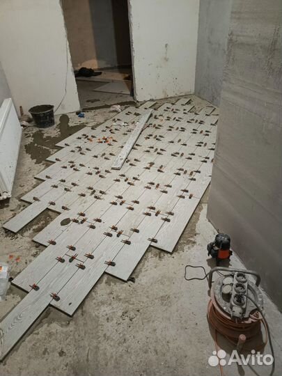 Плиточные работы, укладка плитки