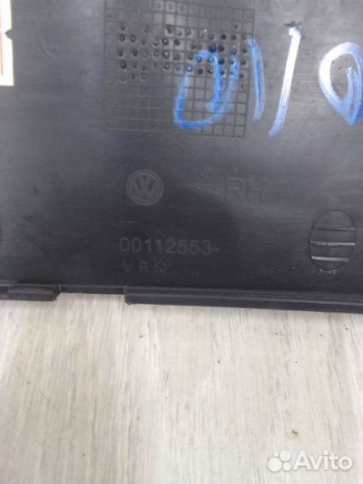 Накладка порога на порог Volkswagen polo 5 Прав