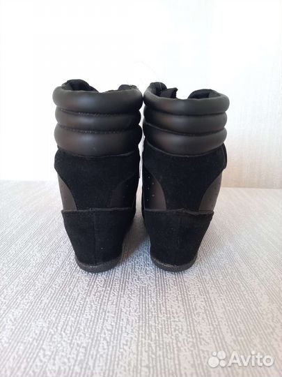 Ботильоны сникерсы женские новые чёрные 37 размер