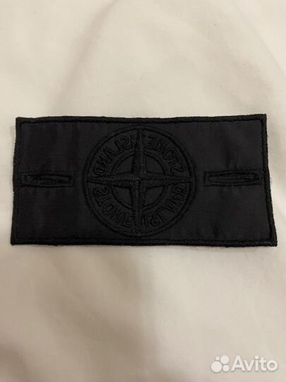 Патч stone island ghost piece черный оригинал