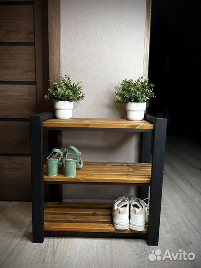 Обувница в стиле лофт