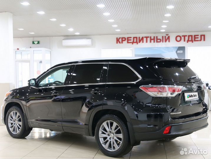 Toyota Highlander 3.5 AT, 2014, 143 000 км