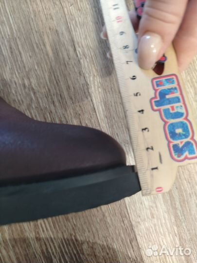 Сапоги женские натуральная кожа 35 размер