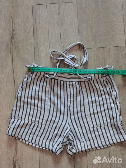 Шорты льняные Primark с Вискозой летние