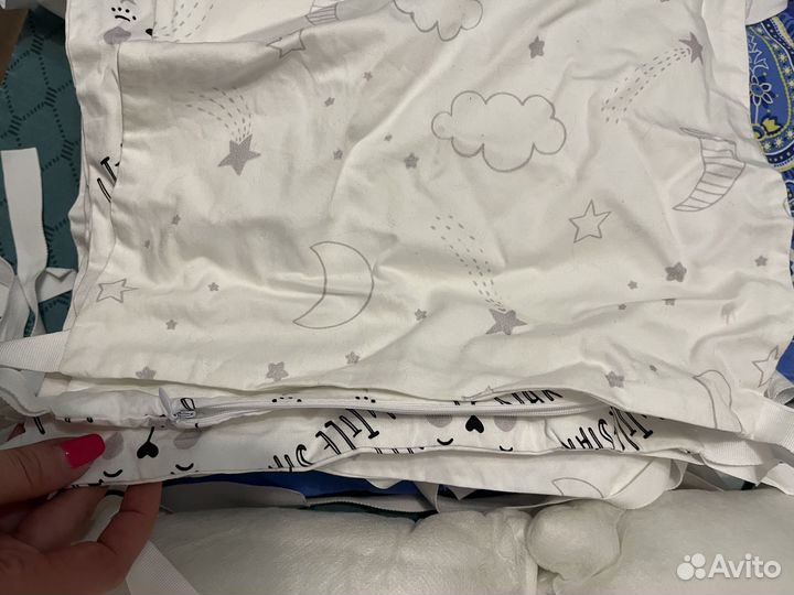 Бортики в детскую кроватку