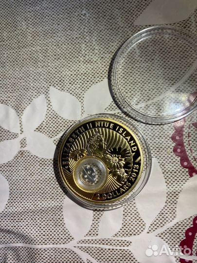 Божья Коровка. Серебро 2 доллара 2013 года