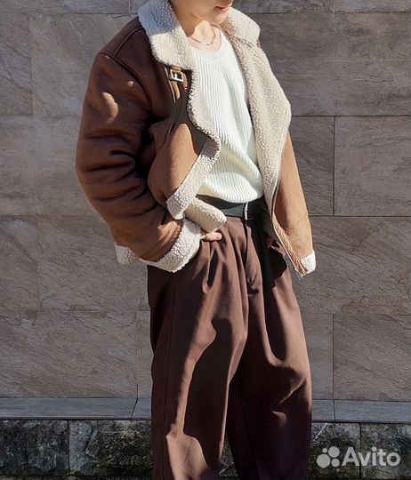 Куртка-Дублёнка винтаж