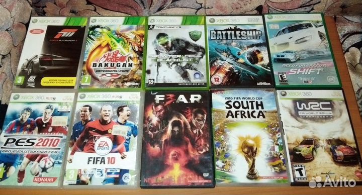 Диски для X-Box 360. Прошивка 2.0