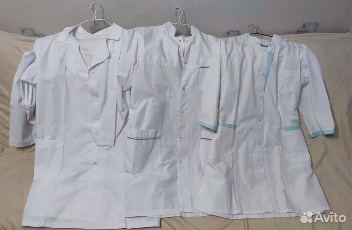 Медицинский халат, костюм. Фартук мастера