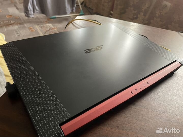 Игровой ноутбук acer nitro 5, ryzen 5, gtx 1650