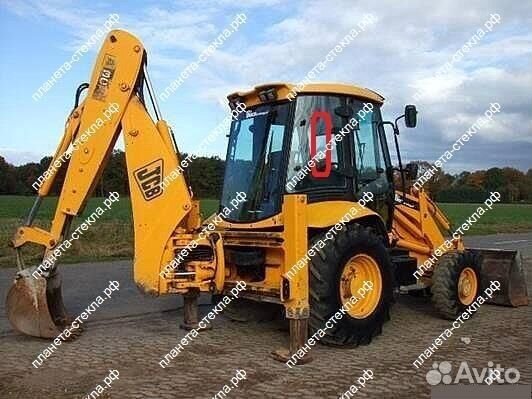 Стекло для экскаватора-погрузчика Jcb 3cx-4cх 2001