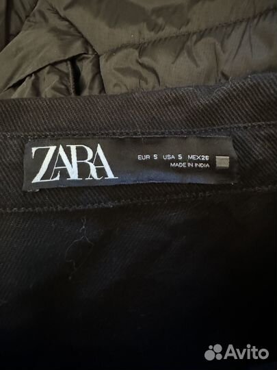 Джинсовая рубашка zara