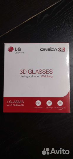 3D очки для телевизора LG
