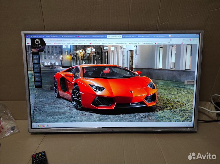 Новый телевизор 32 дюйма FullHD