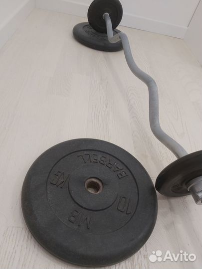 Штанга гриф блины