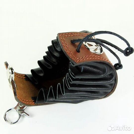 Мешочек-кисет (натур. кожа)