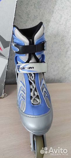 Регулируемые роликовые коньки р38-41