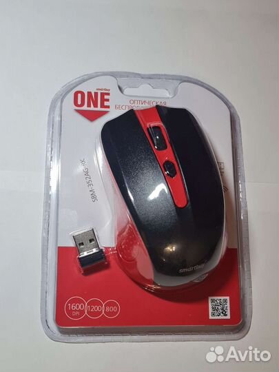 Компьютерная беспроводная мышь + коврик