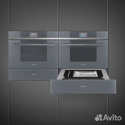 Духовой шкаф с пароваркой Smeg SF4104VCS