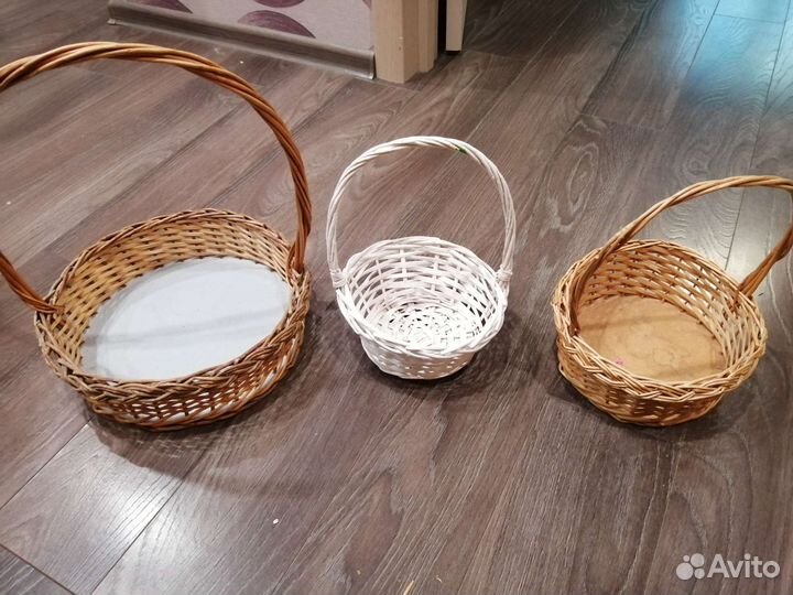 Корзина плетеная