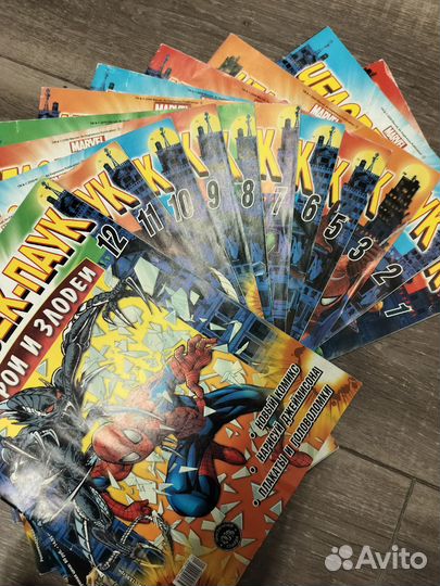 Журналы Человек паук герои и злодеи 1-28 часть