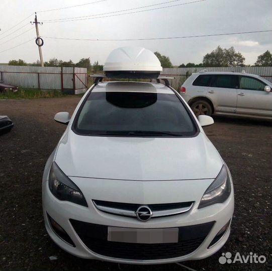 Автобоксы на крышу Ветлан 350 л на Daewoo Korando