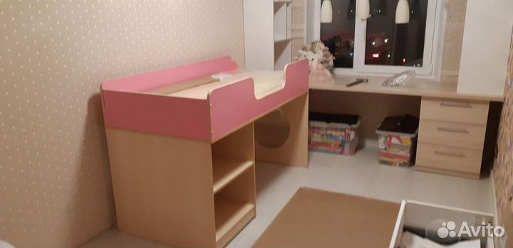 Детская кровать чердак