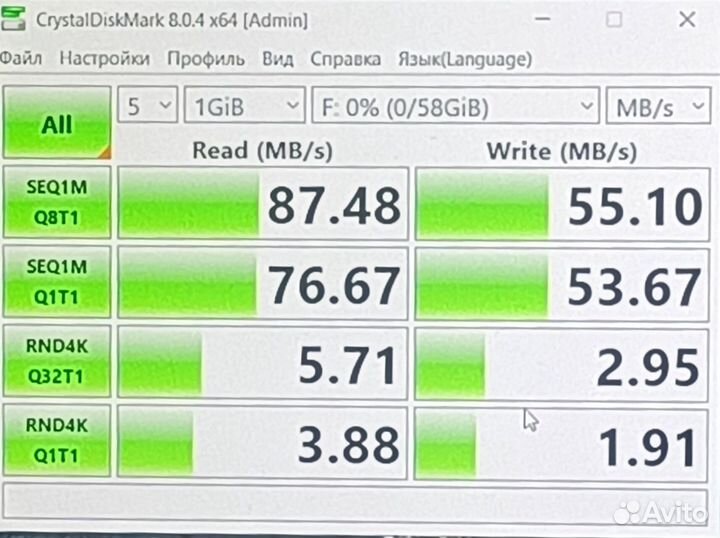 Карта памяти micro SD 64 mb