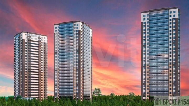 Квартира-студия, 35,2 м², 25/27 эт.