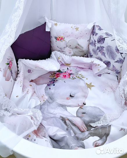 Бортики в кроватку