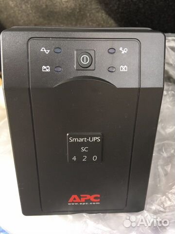 Ибп APC Smart-UPS SC SC420I, 420вa