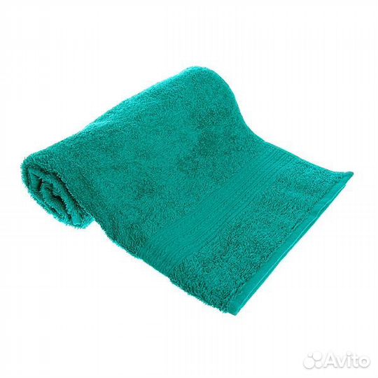Полотенце махровое 420г морская волна
