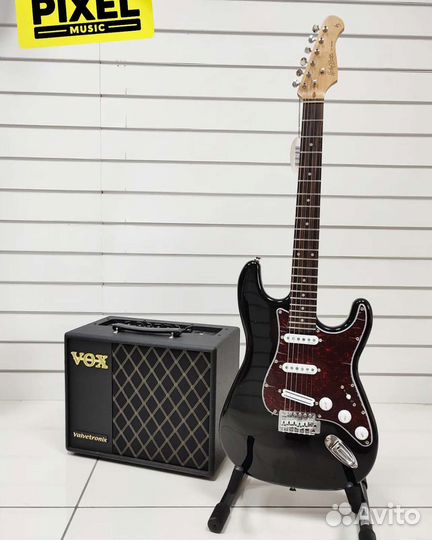 Электрогитара Harley Benton ST-62BK Hot Rod