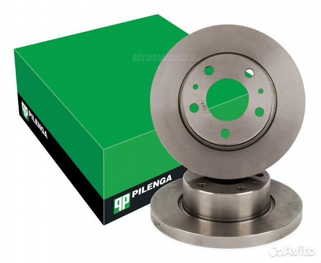 Pilenga 5833 Диск тормозной зад, прав, лев