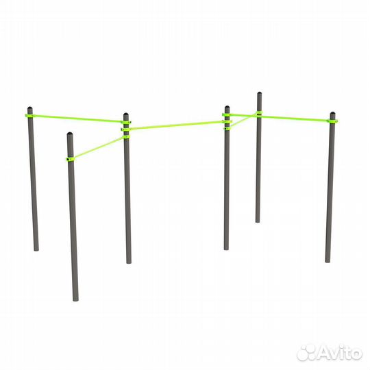 W250 Воркаут (5 турников) Zavodsporta