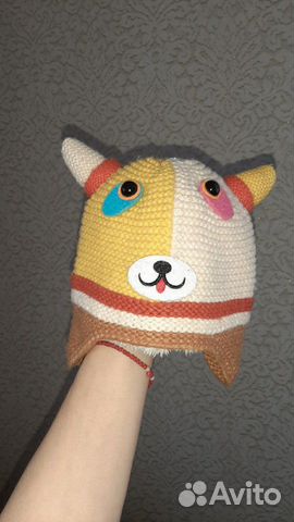 Шапочка с перчатками